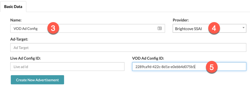 Ad Configuration Live