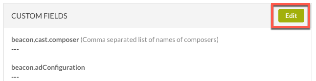 index of rights fields