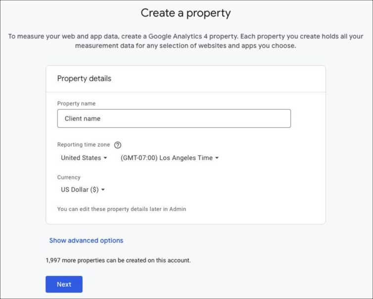 property name