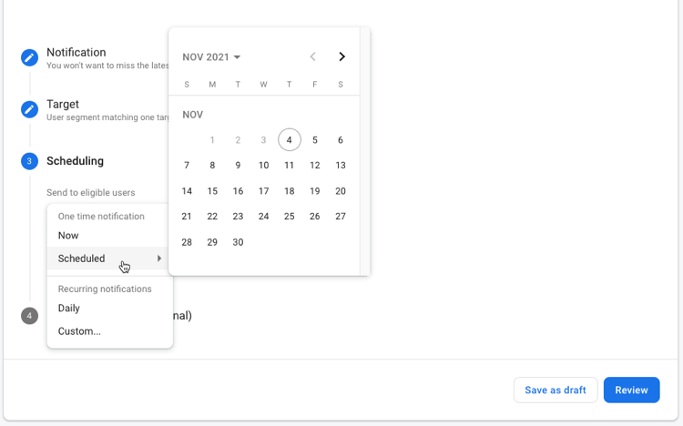 scheduling
