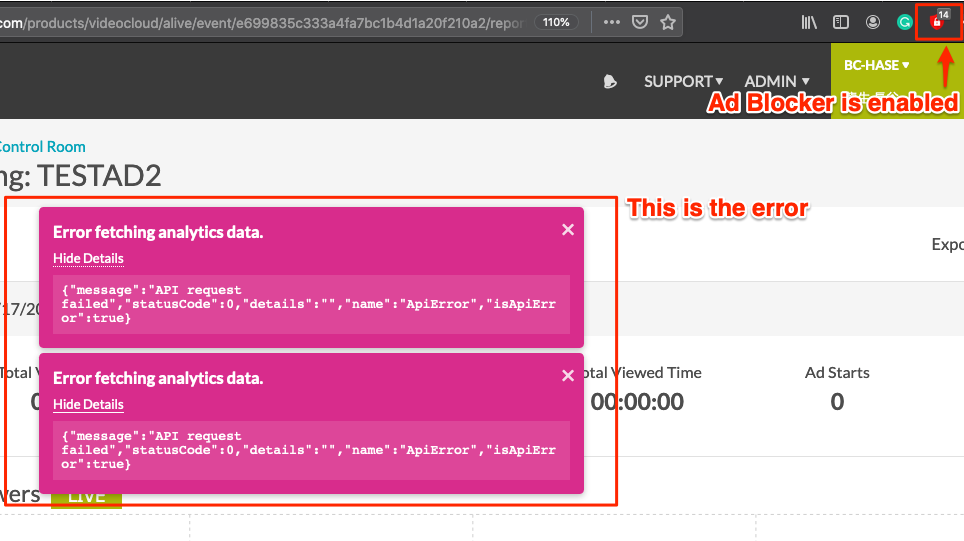 Ad Blocker Blocks Analytics Data
