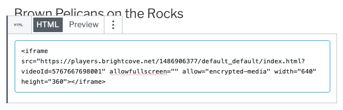 publishing code