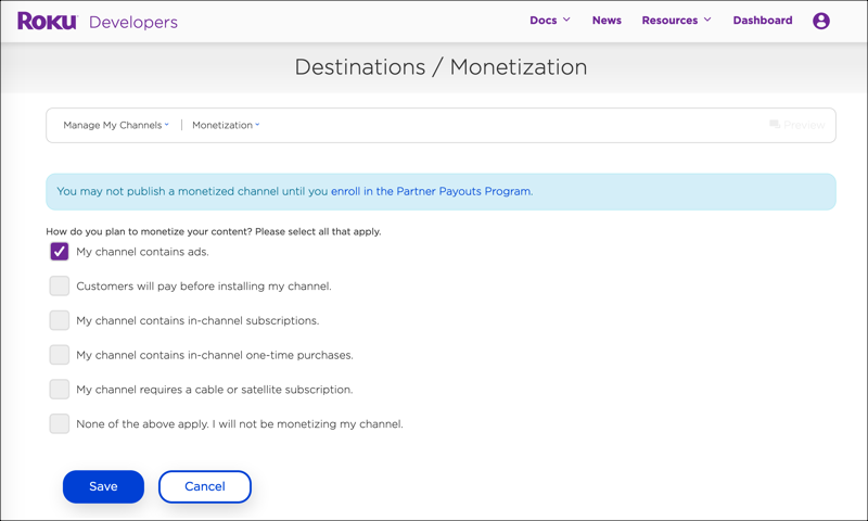 Monetization