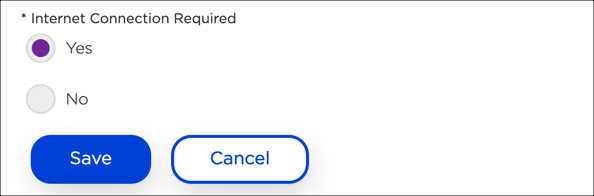 Internet connection