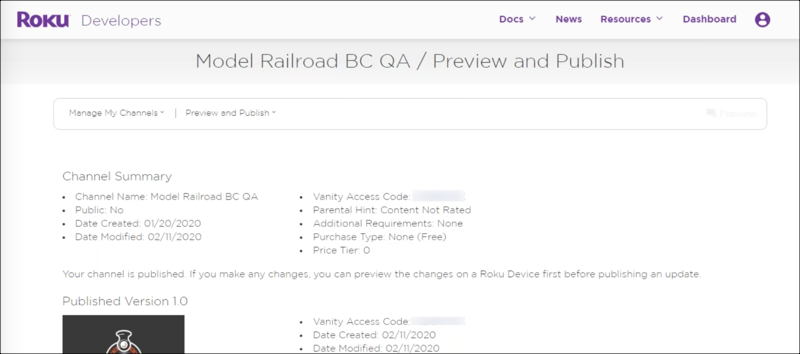 Preview and Publish