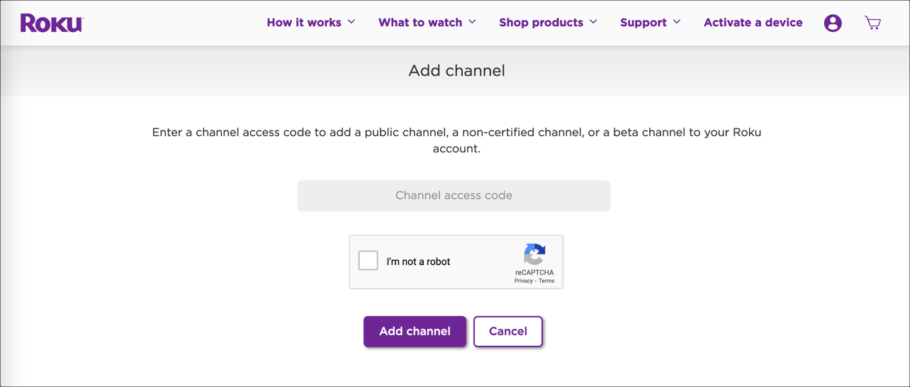 Add channel