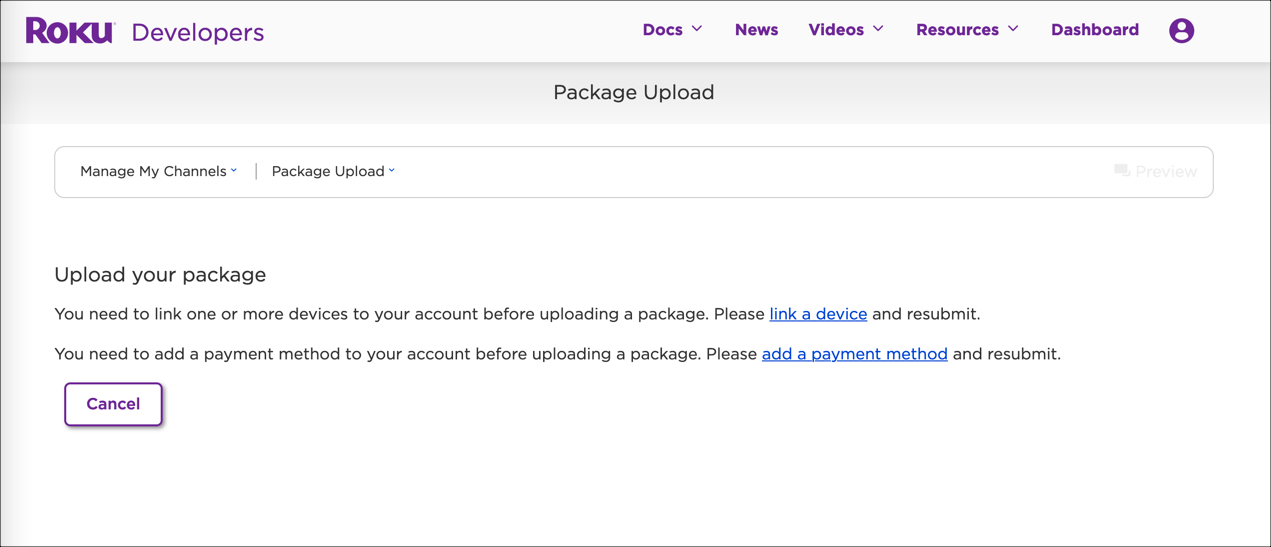 Package information