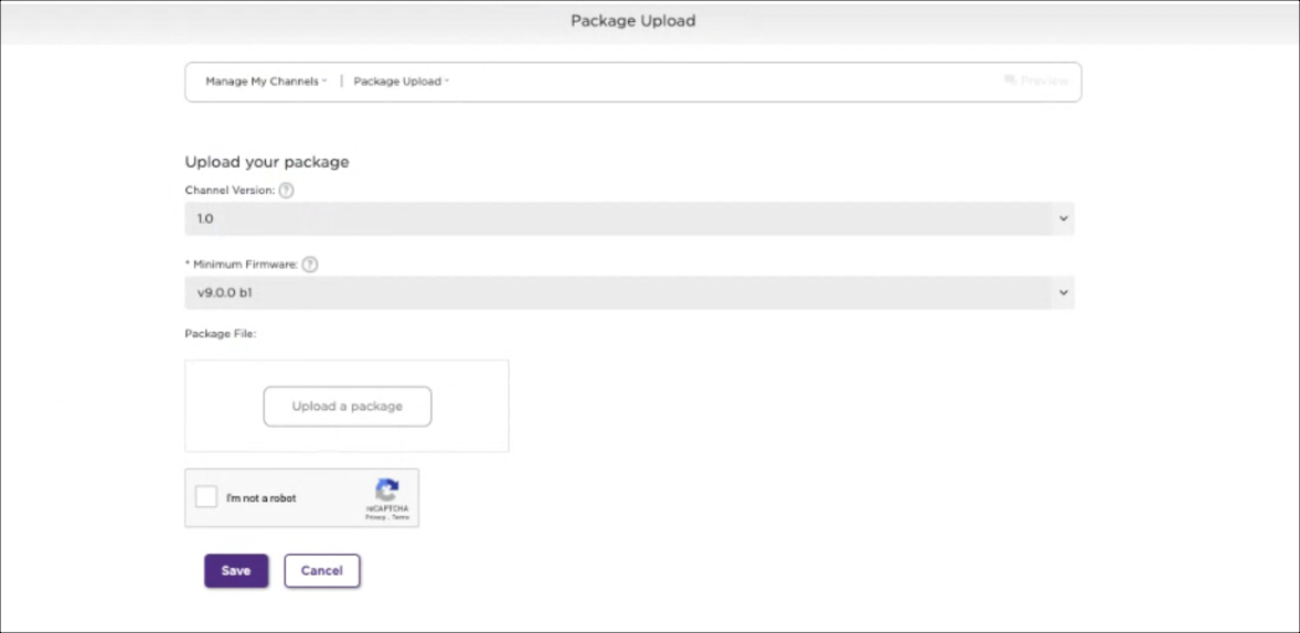 Package information complete